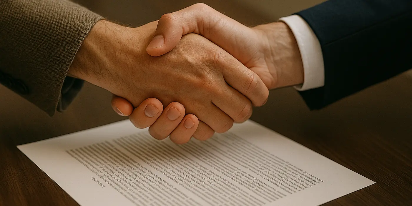 2 hands shaking closing a deal and a legal document underneath them; from Dallas Lemon Law Attorney in Dallas, TX - chevy lemon law 2 hands shaking closing a deal and a legal document underneath them; from Dallas Lemon Law Attorney in Dallas, TX - chevy lemon law