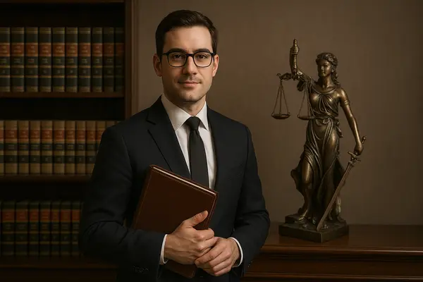a male lawyer holding a book while posing for the camera from Dallas Lemon Law Attorney in Dallas, TX - consumer credit protection act a male lawyer holding a book while posing for the camera from Dallas Lemon Law Attorney in Dallas, TX - consumer credit protection act