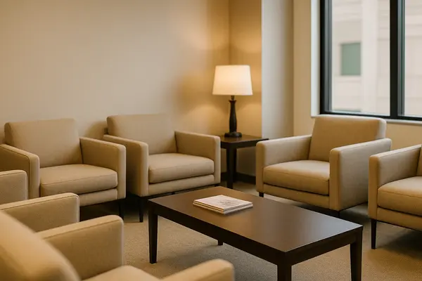 the waiting area of a law firm from Dallas Lemon Law Attorney in Richardson, TX - Richardson TX